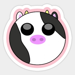 Bubble Cow Sticker